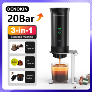 Machine à café expresso portable sans fil 3 en 1 – 42,19 € avec livraison gratuite à domicile en France