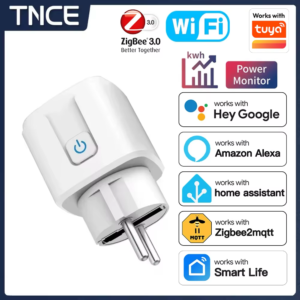 Prise intelligente WiFi ou Zigbee 3.0 TNCE TUYA 16A/20A à 5,79 € – Livraison gratuite en France