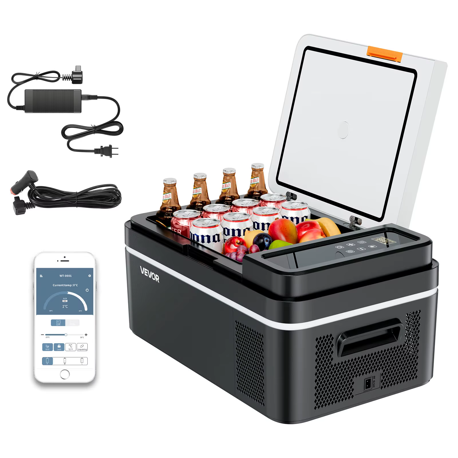 Succebuy Réfrigérateur Portable 15L à 55L à 117,99 € – Glacière Électrique pour Voiture et Maison